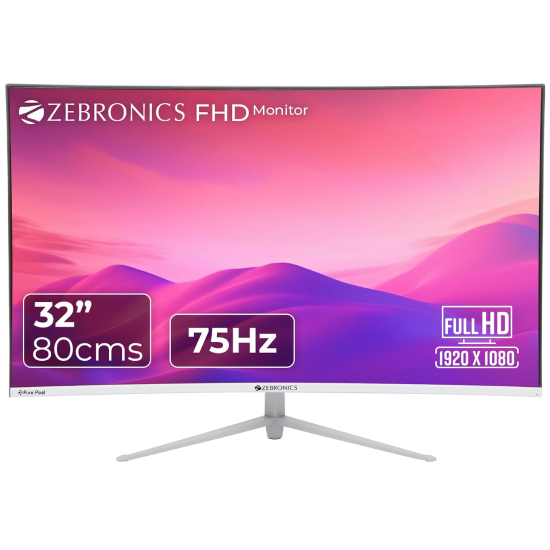 ZEBRONICS LED Monitor, 32 inch (81.28cm)